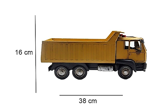 Dekoratif metal harfiyat kamyonu