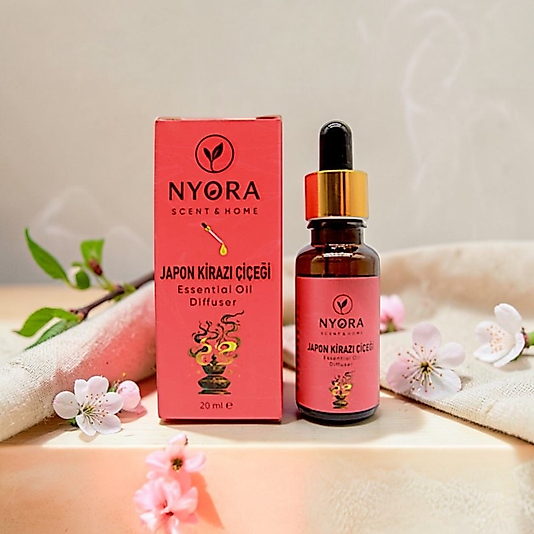 Japon kiraz çiçeği aromatik difüzör yağı 6'lı set - 20ml