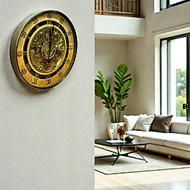 60cm çarklı ithal duvar saati