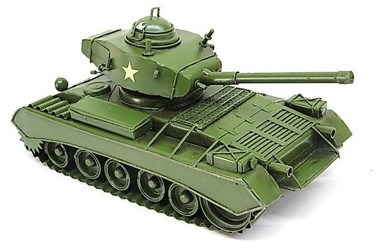 Dekoratif metal tank