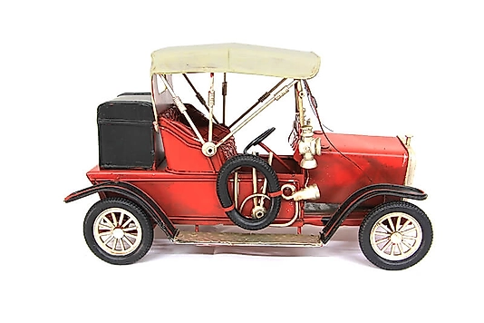 Dekoratif metal klasik araba