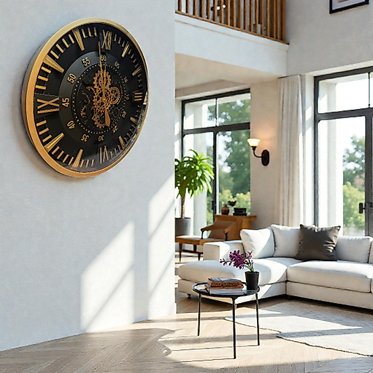 60cm çarklı ithal duvar saati