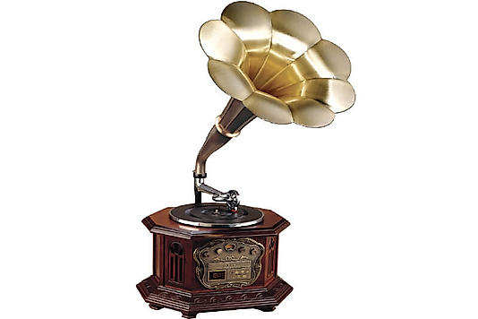 Sekizgen model gramafon