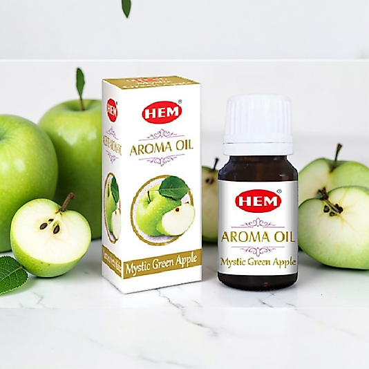 Hem yeşil elma aromatik difüzör yağı 12'li set - 10ml