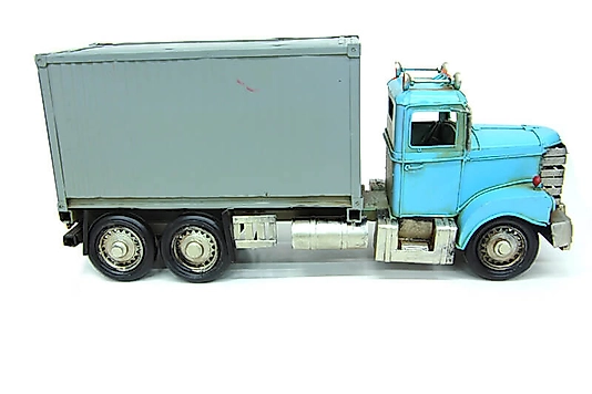 Dekoratif metal kamyon