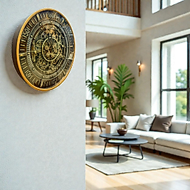 60cm çarklı ithal duvar saati