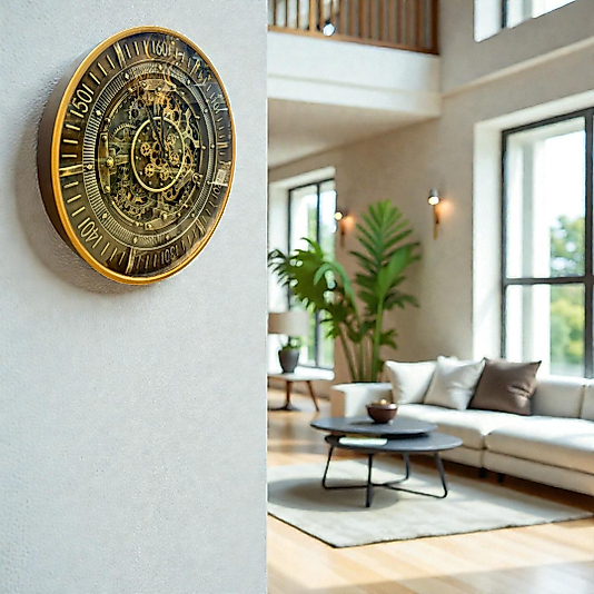 60cm çarklı ithal duvar saati