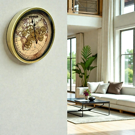 60cm çarklı ithal duvar saati