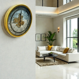 60cm çarklı ithal duvar saati