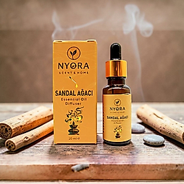 Sandal ağacı aromatik difüzör yağı 6'lı set - 20ml