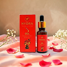 Gül aromatik difüzör yağı 6'lı set - 20ml