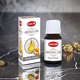 Hem mistik musk aromatik difüzör yağı 12'li set - 10ml