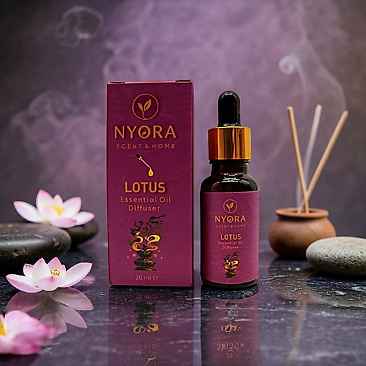 Lotus aromatik difüzör yağı 6'lı set - 20ml