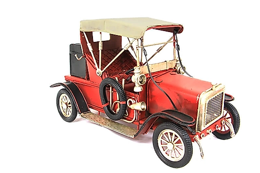 Dekoratif metal klasik araba