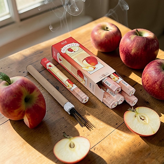 Kırmızı elma hexa tütsü