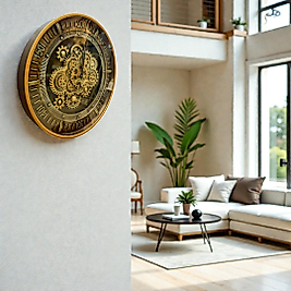 60cm çarklı ithal duvar saati