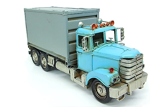 Dekoratif metal kamyon