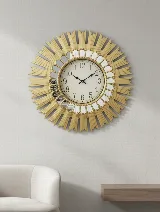 70cm ithal duvar saati (altın) — görsel 4