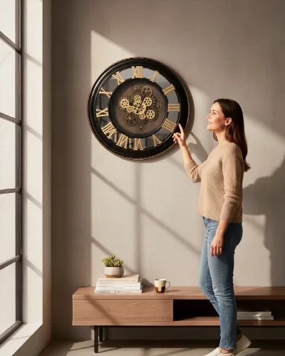 76cm duvar saati