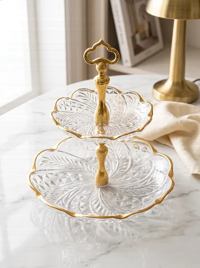 2 katli çiçekli kurabiyelik