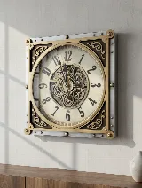 80cm çarklı ithal duvar saati — görsel 1