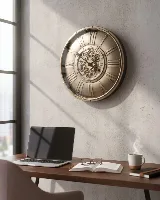 80cm çarklı ithal duvar saati — görsel 5