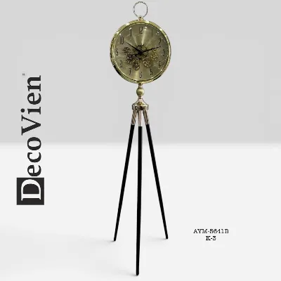 Ayaklı tripod çarklı saat