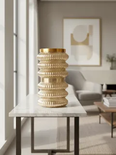 22cm lüks cam vazo — görsel 2