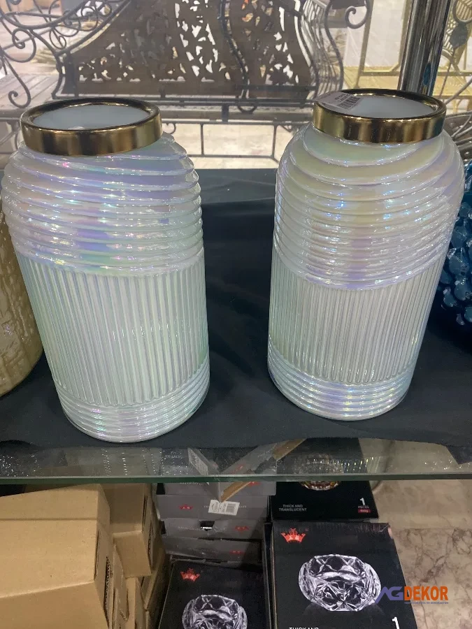27cm lüks cam vazo