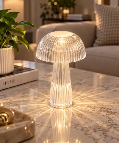 Dekoratif mantar led mum