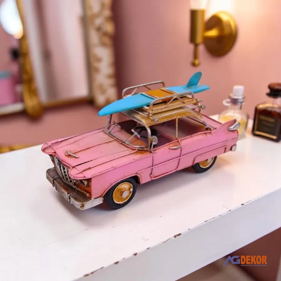 Dekoratif metal chevrolet araba