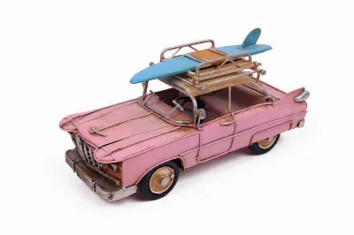 Dekoratif metal chevrolet araba