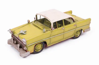 Dekoratif metal chevrolet araba