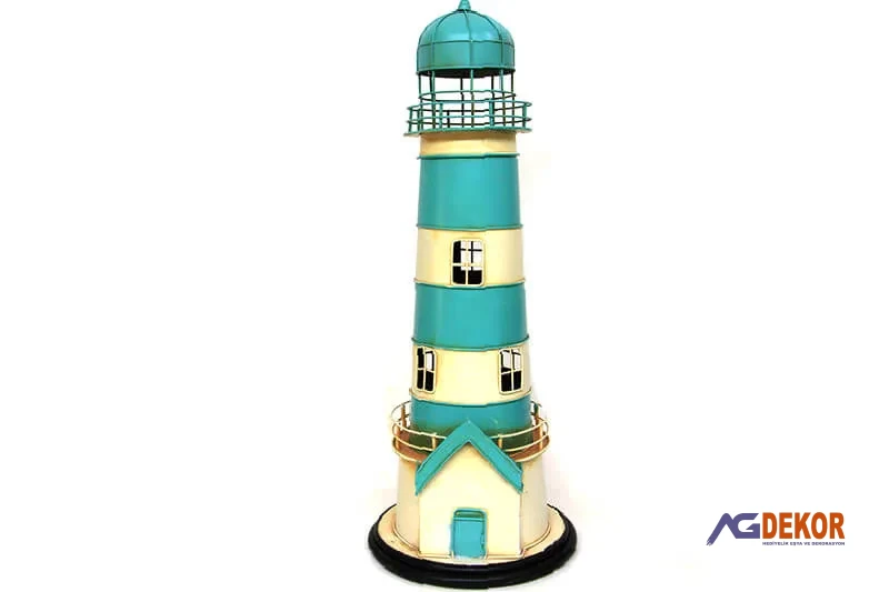 Dekoratif metal deniz feneri