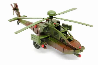 Dekoratif metal helikopter