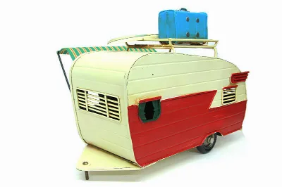 Dekoratif metal karavan
