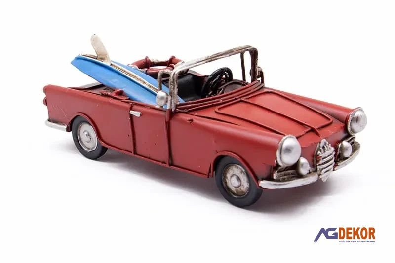 Dekoratif metal klasik cabrio araba