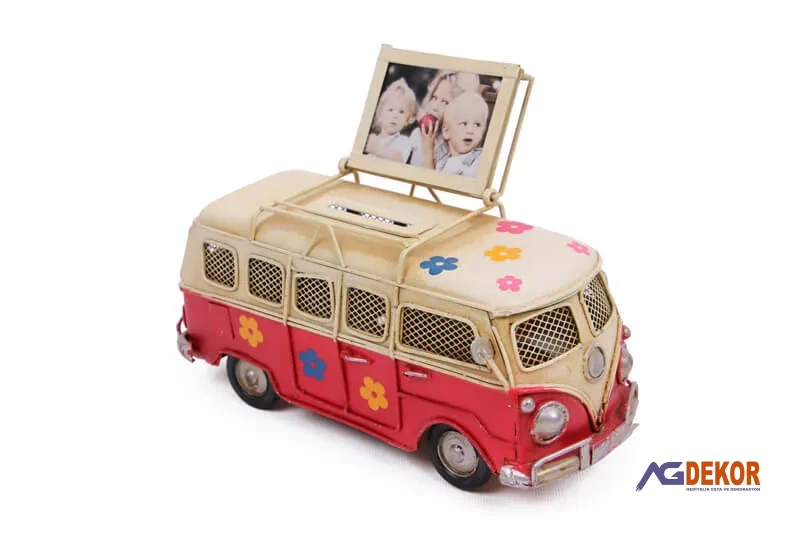 Dekoratif metal minibüs