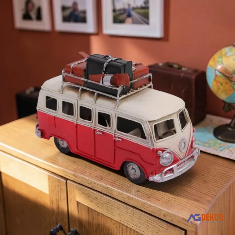 Dekoratif metal minibüs