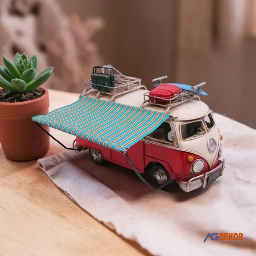 Dekoratif metal minibüs
