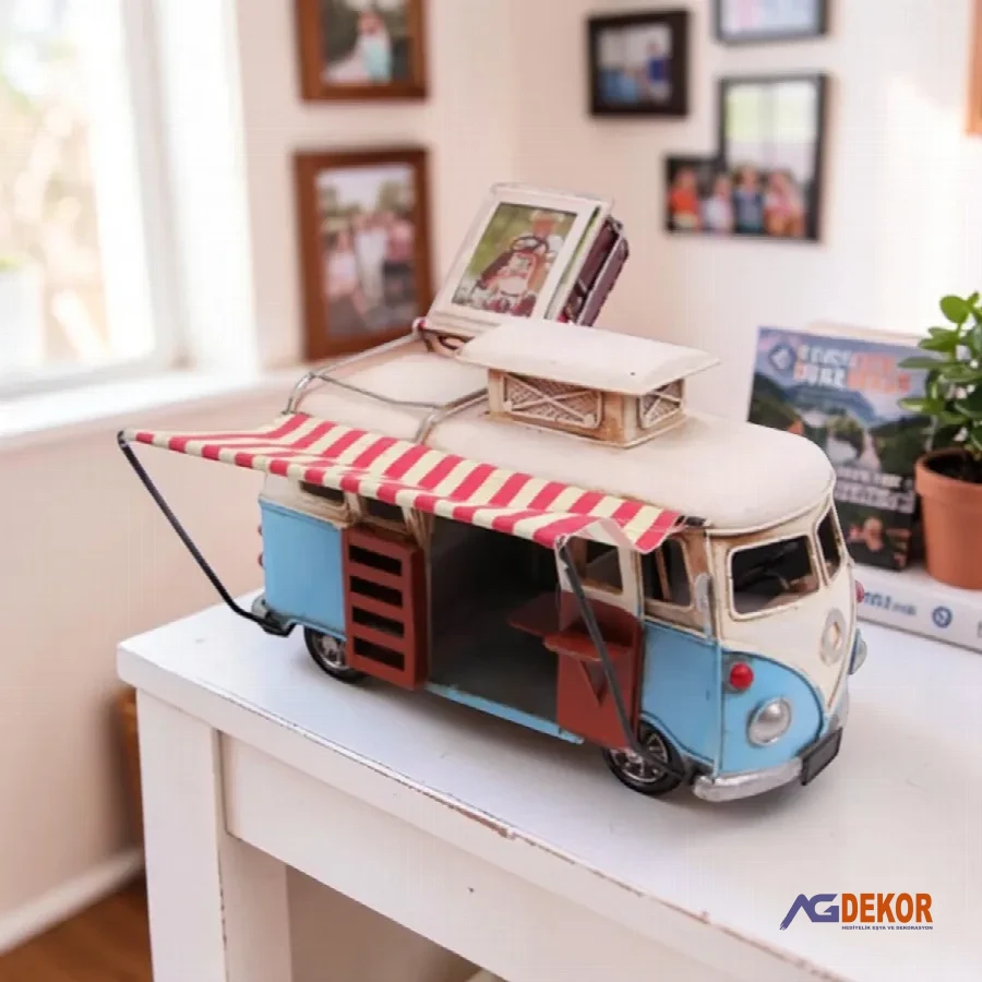Dekoratif metal minibüs
