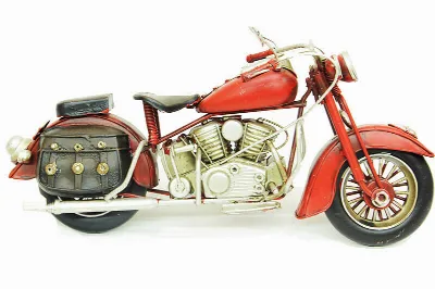 Dekoratif metal motorsiklet