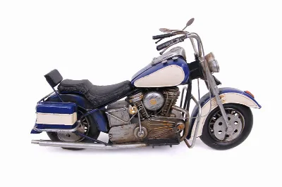 Dekoratif metal motorsiklet