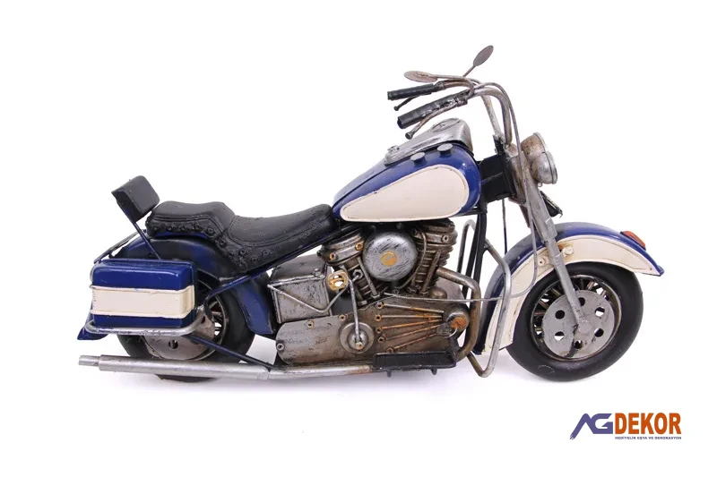 Dekoratif metal motorsiklet