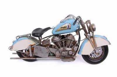 Dekoratif metal motorsiklet
