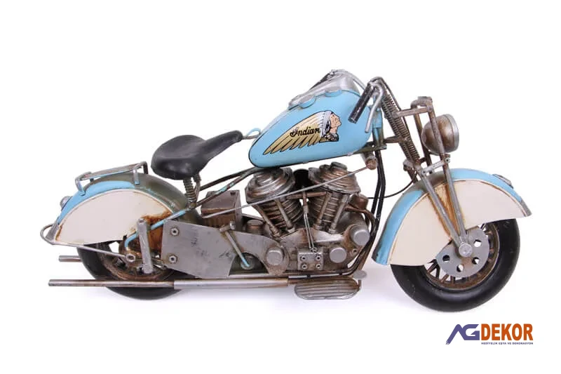 Dekoratif metal motorsiklet