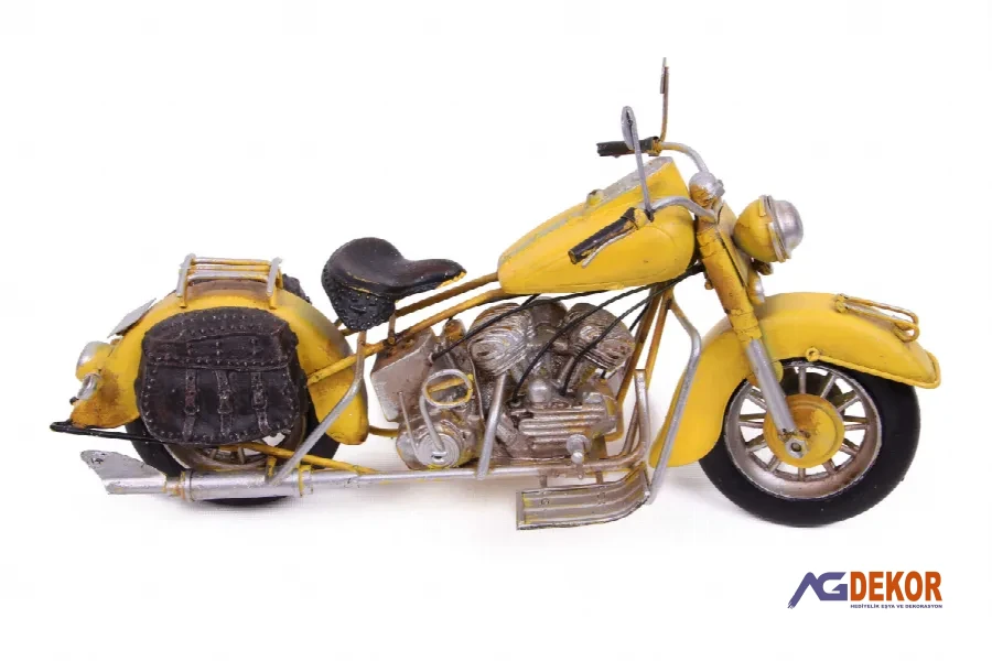 Dekoratif metal motorsiklet