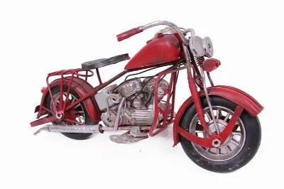 Dekoratif metal motorsiklet