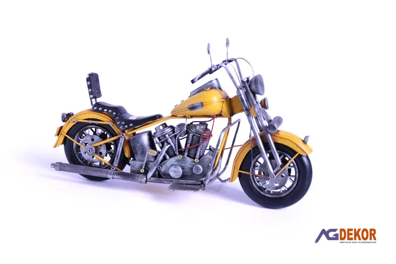 Dekoratif metal motorsiklet