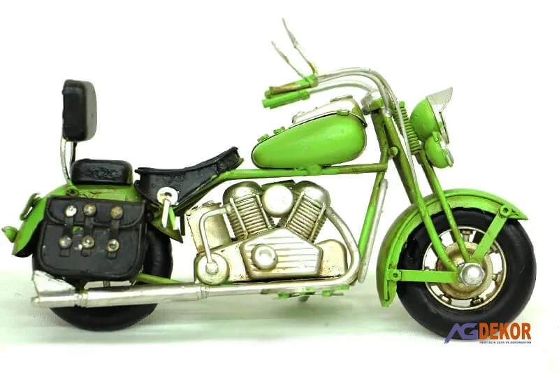 Dekoratif metal motorsiklet